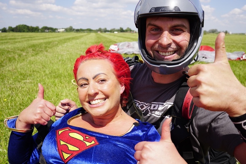 Other image for Real-life superhero Rachael raises care home cash